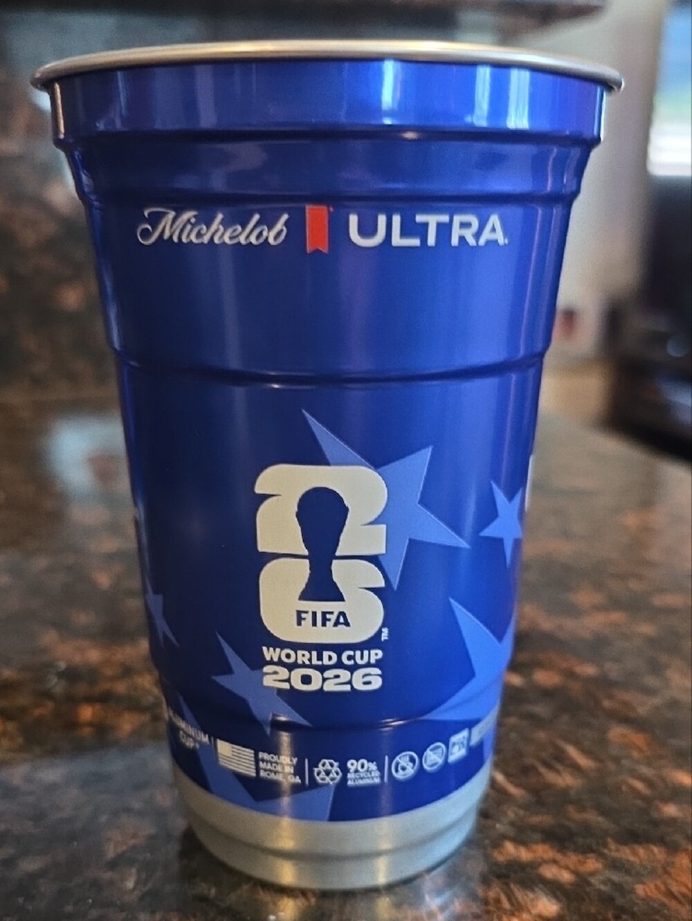 Blue Reusable Party Cup - Los Angeles - Picture 2 of 2